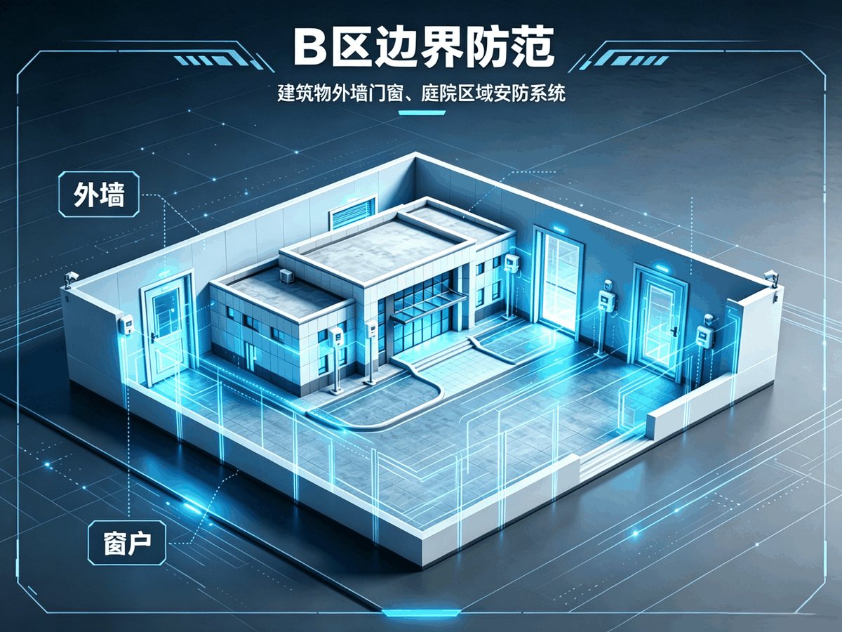 B区室外防范