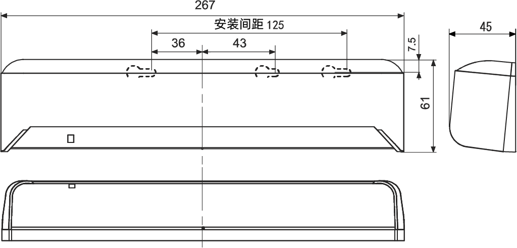 OA-4700S 尺寸数值
