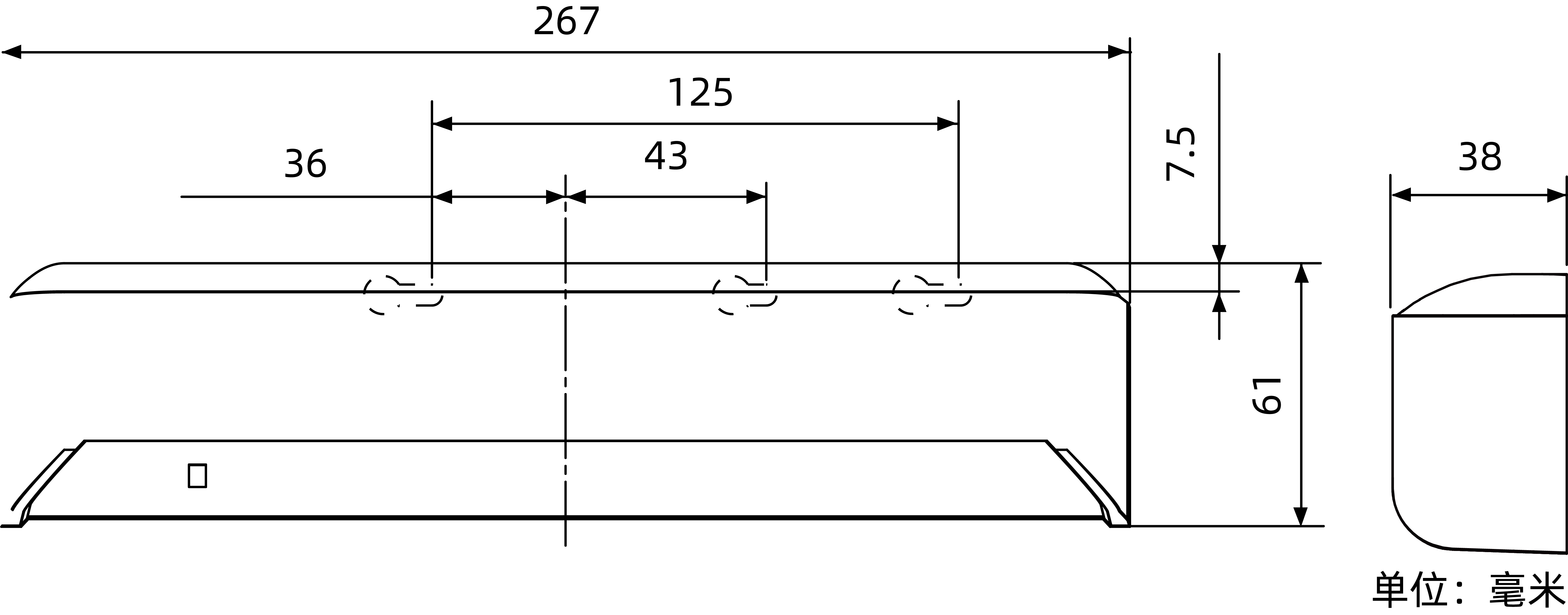 尺寸数值